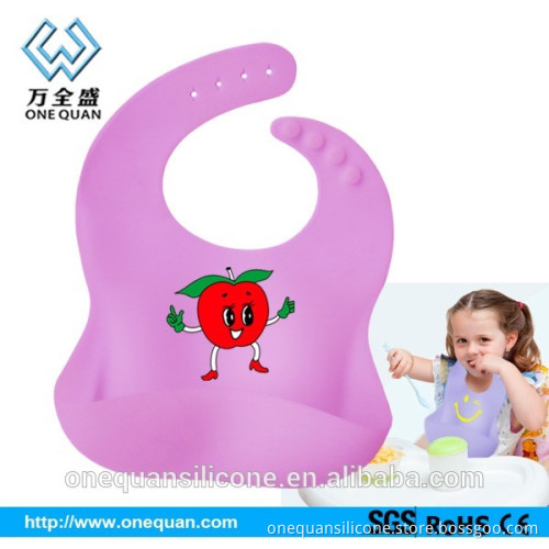 Large soft Silicone Toddler Bibs Feeding